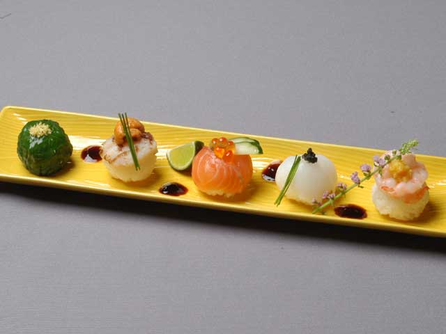 【SALE】黄長木目皿　32cm　有田焼【訳あり】