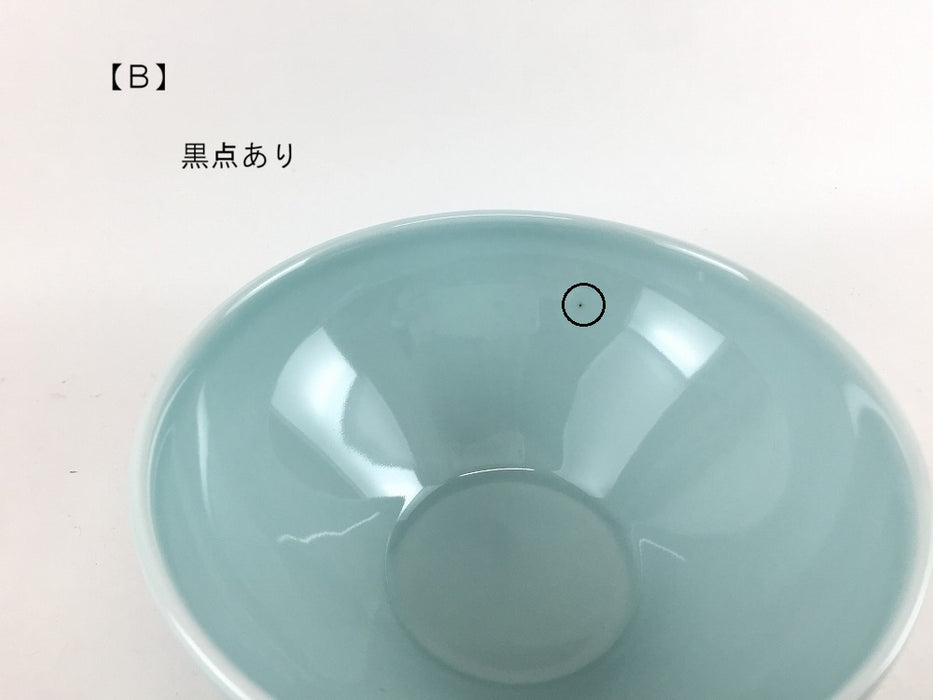 【SALE】140ボウル　青磁(A/B)　14cm　波佐見焼【訳あり】