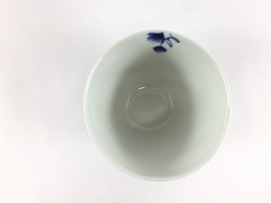 【SALE】250ccカップ/藍帯唐花　9cm　有田焼(j.R)【訳あり】