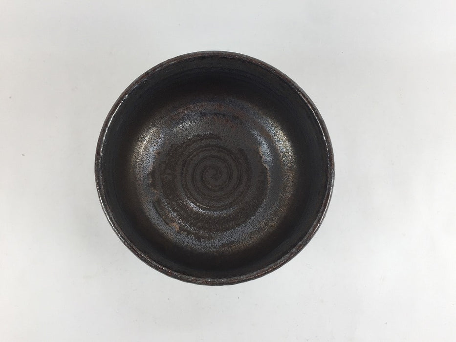 【SALE】11cm手造抹茶碗　鉄彩　300cc　11cm　有田焼【訳あり】