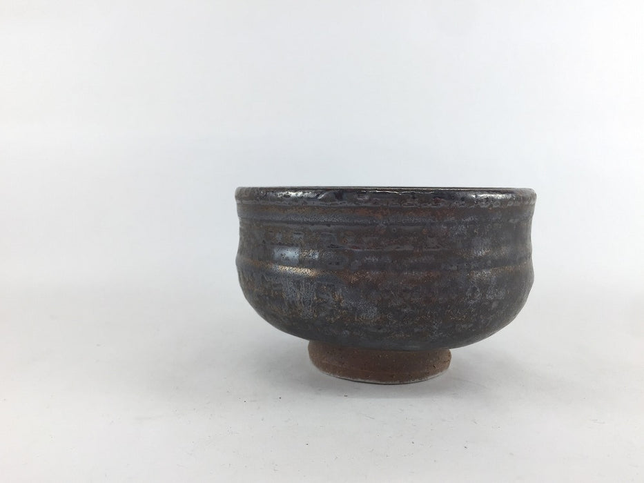 【SALE】11cm手造抹茶碗　鉄彩　300cc　11cm　有田焼【訳あり】