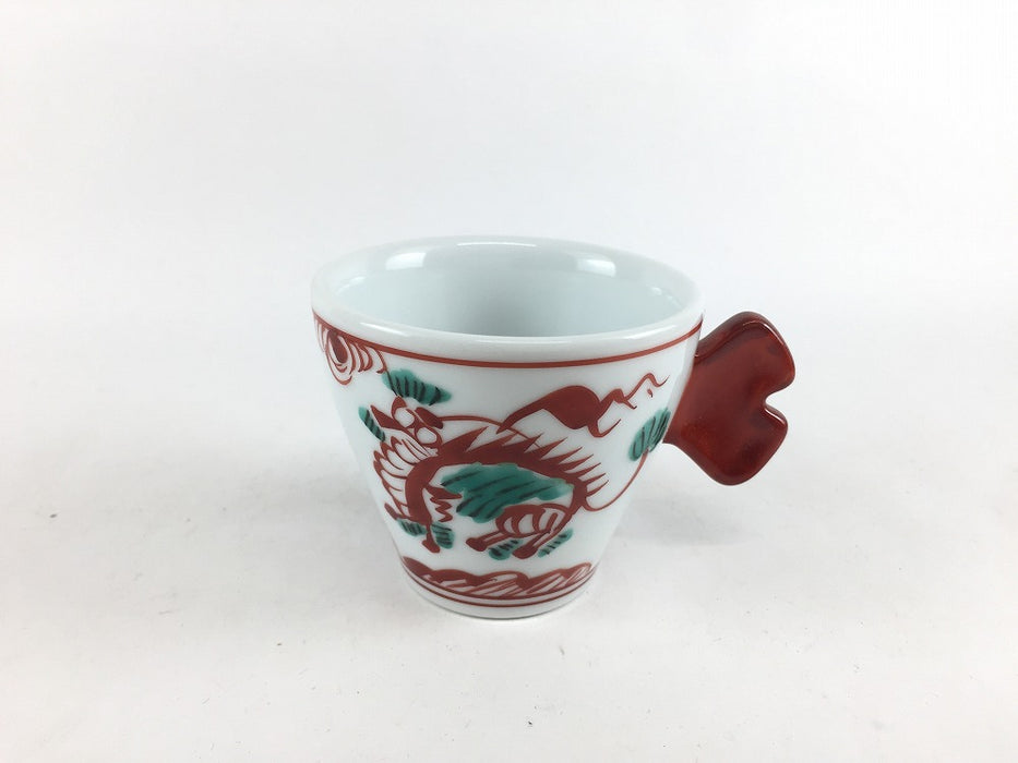 【SALE】ティタイムセット　麒麟万歴　6.5cm　有田焼【訳あり】