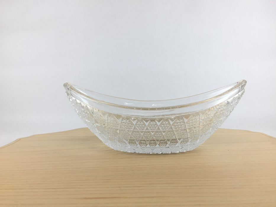 【SALE】カット舟鉢(CR)　18.5cm　日本製