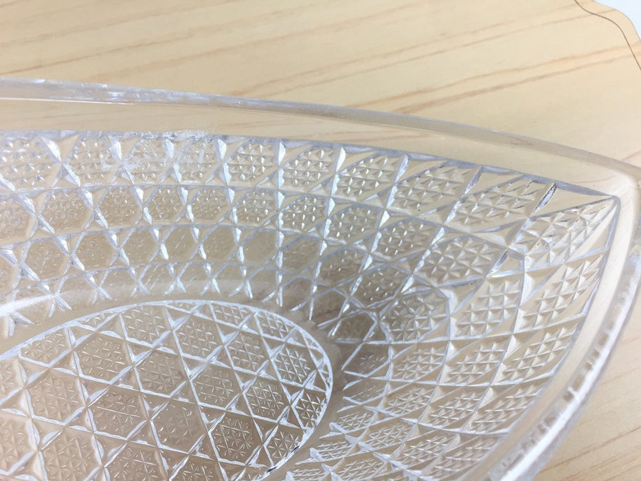 【SALE】カット舟鉢(CR)　18.5cm　日本製