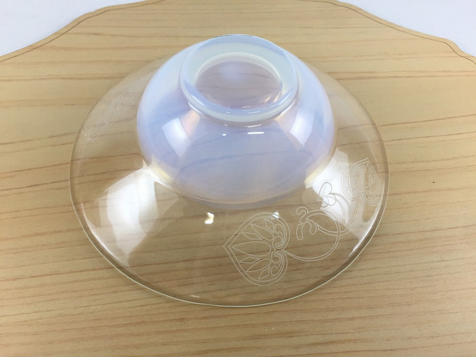 【SALE】オパール葵紋様鉢　16cm　日本製