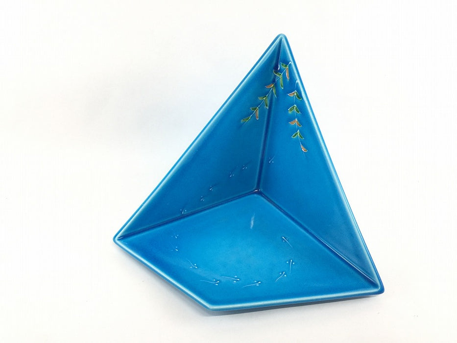 【SALE】浅黄柳稚魚.ナプキン皿　19cm　有田焼(j.R)【訳あり】