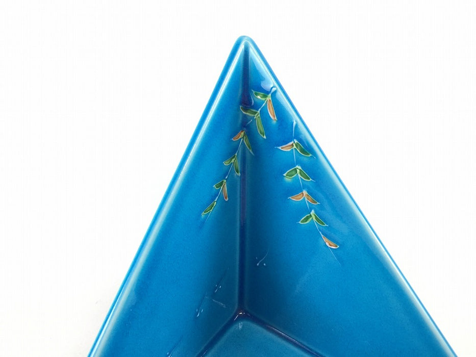 【SALE】浅黄柳稚魚.ナプキン皿　19cm　有田焼(j.R)【訳あり】