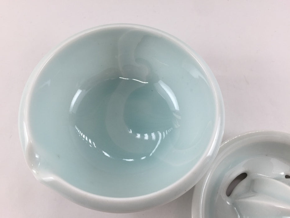 【SALE】(花青磁)レモン絞りセット　11cm　有田焼【訳あり】