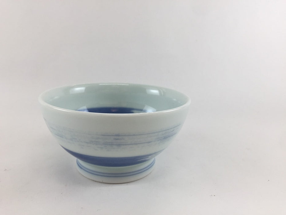 【SALE】(朝ごはんプロジェクト)　小鉢/染ハケ　10cm　有田焼【訳あり】