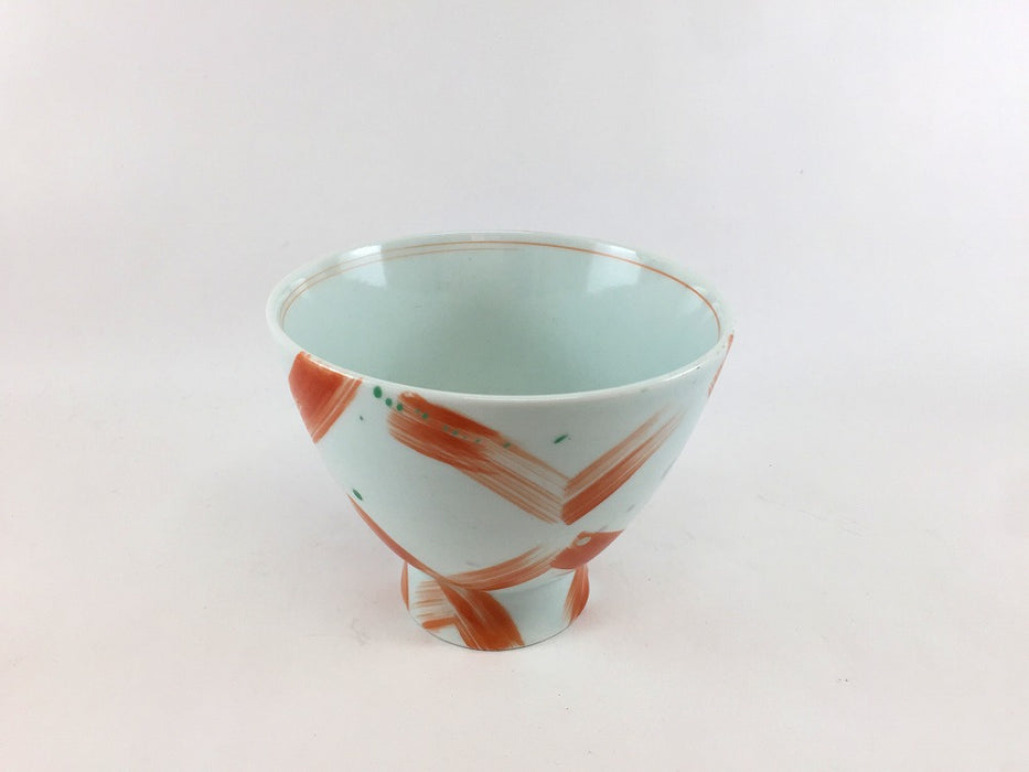 【SALE】色絵格子深丼　11.5cm　有田焼【訳あり】