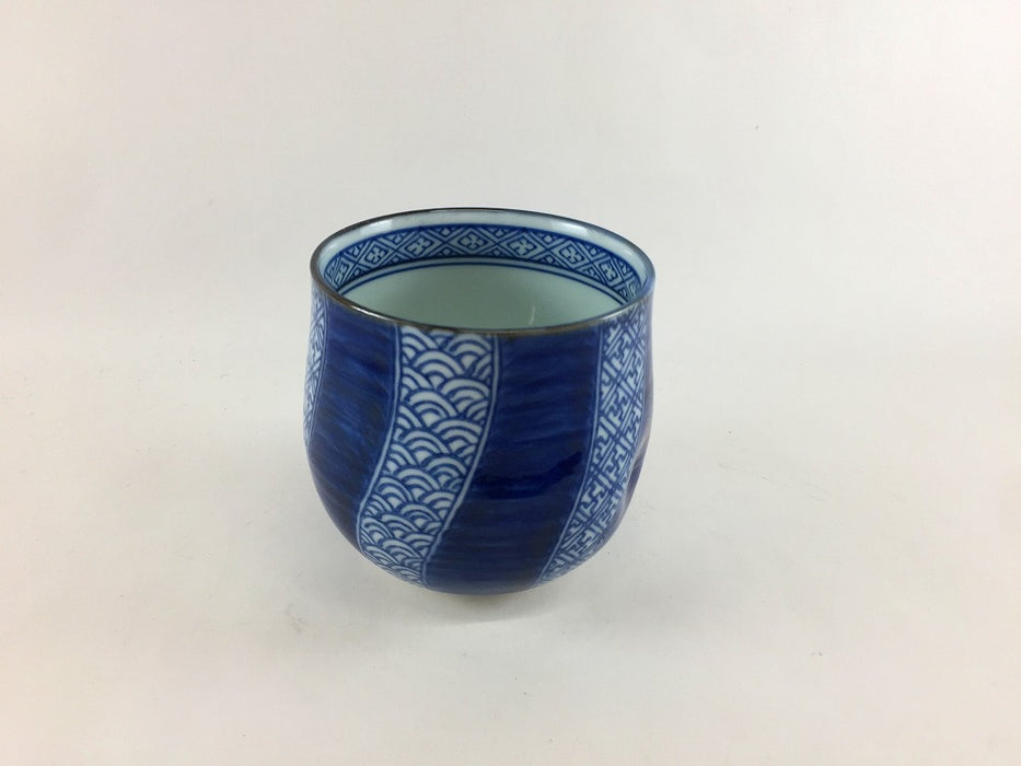 【SALE】祥瑞ゆらりカップ　9cm　波佐見焼【訳あり】