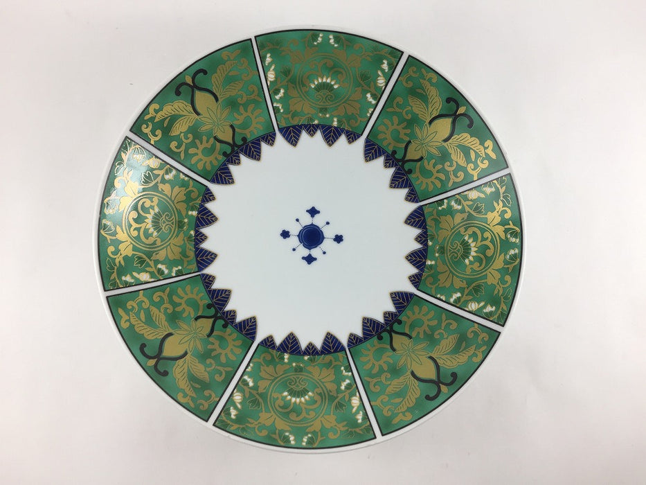 【新作入荷】【1枚価格】古伊万里8寸浅鉢　3色　24cm　肥前有田焼(j.R)