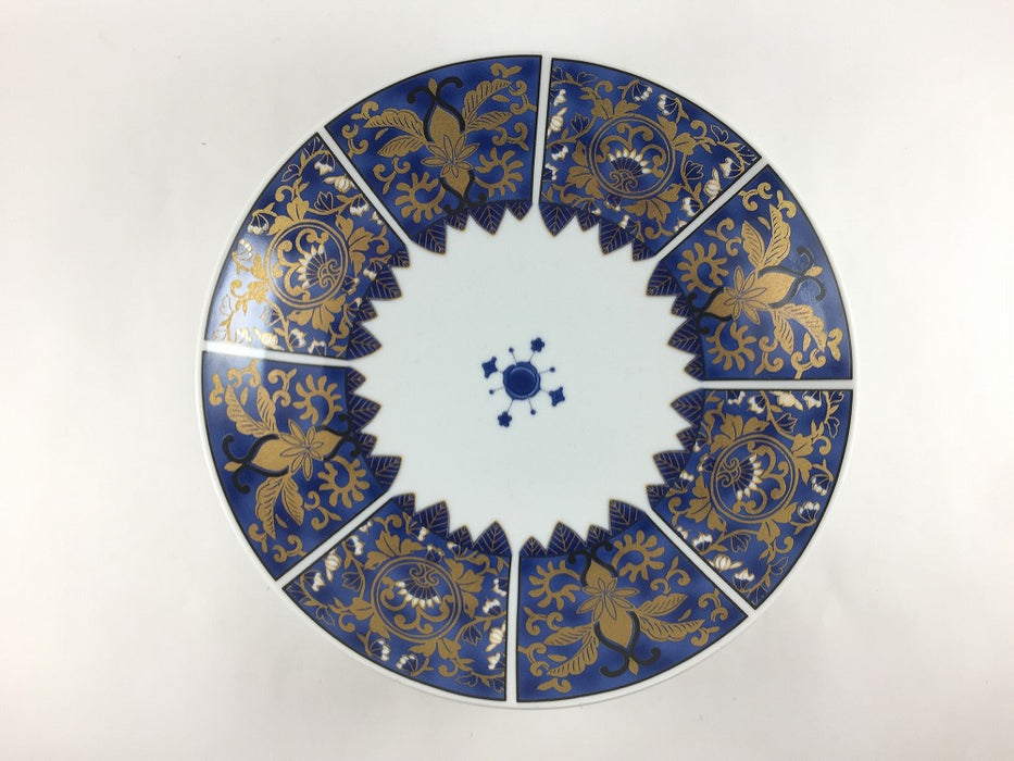 【新作入荷】【1枚価格】古伊万里8寸浅鉢　3色　24cm　肥前有田焼(j.R)