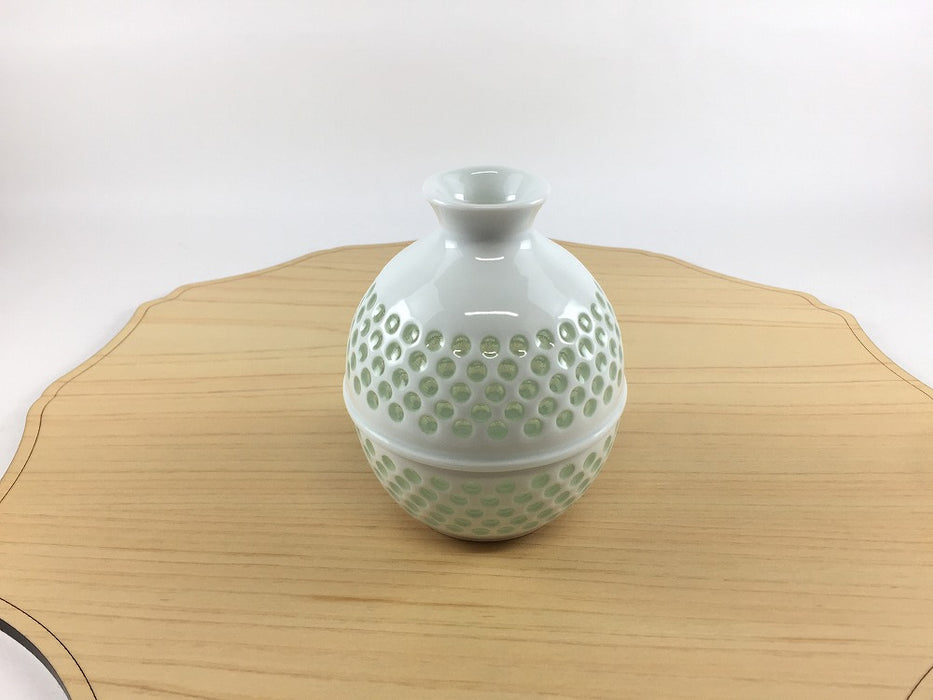 280cc丸徳利　水晶丸詰　8cm　波佐見焼(j.R)