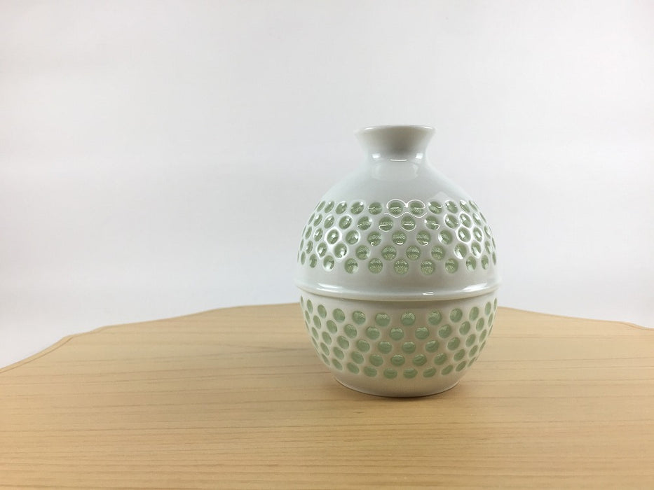 280cc丸徳利　水晶丸詰　8cm　波佐見焼(j.R)