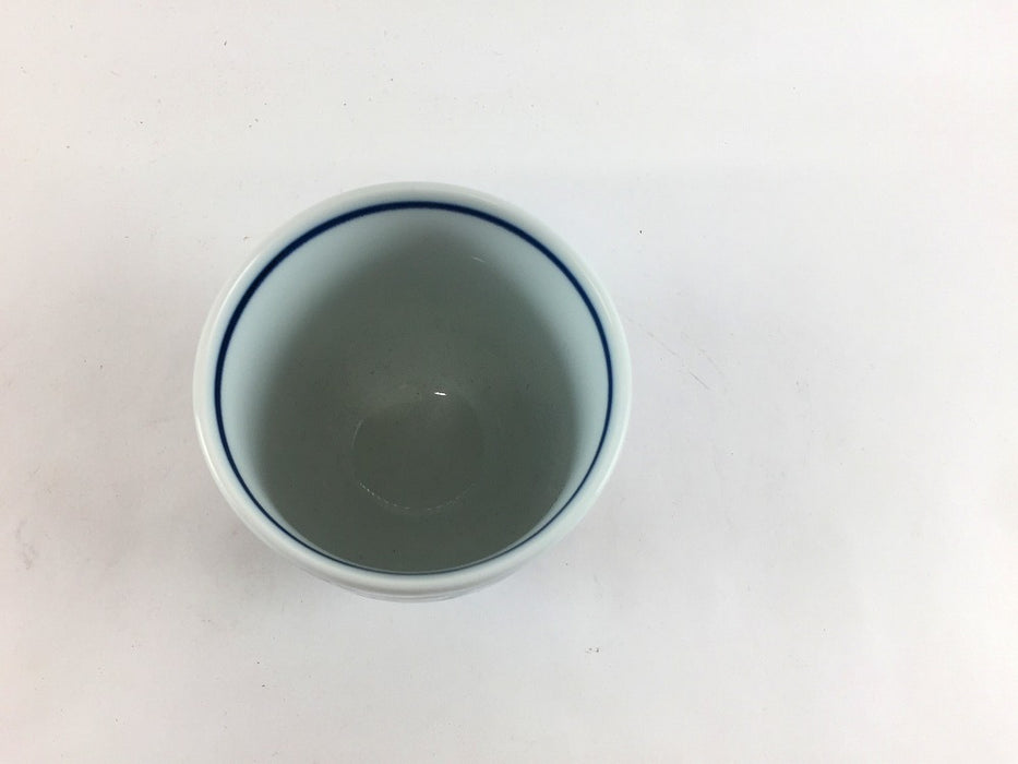 【SALE】7cm湯呑　梅絵(赤)　7cm　有田焼【訳あり】