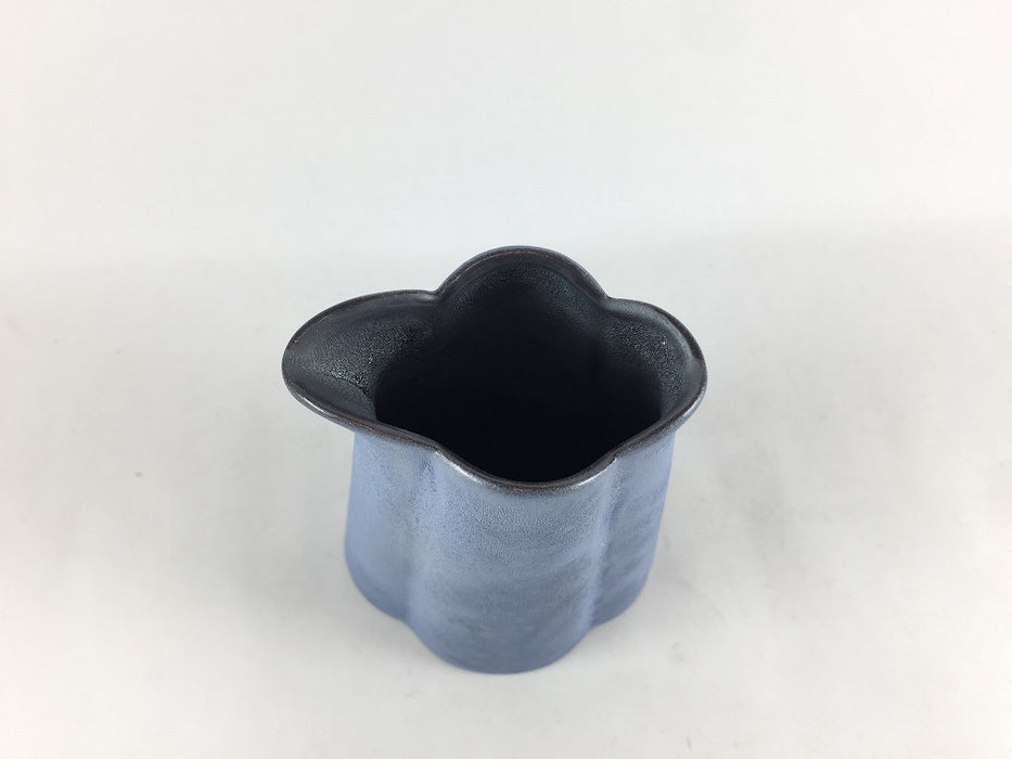 花型1合片口　シャインブルー　220cc　有田焼(j.R)