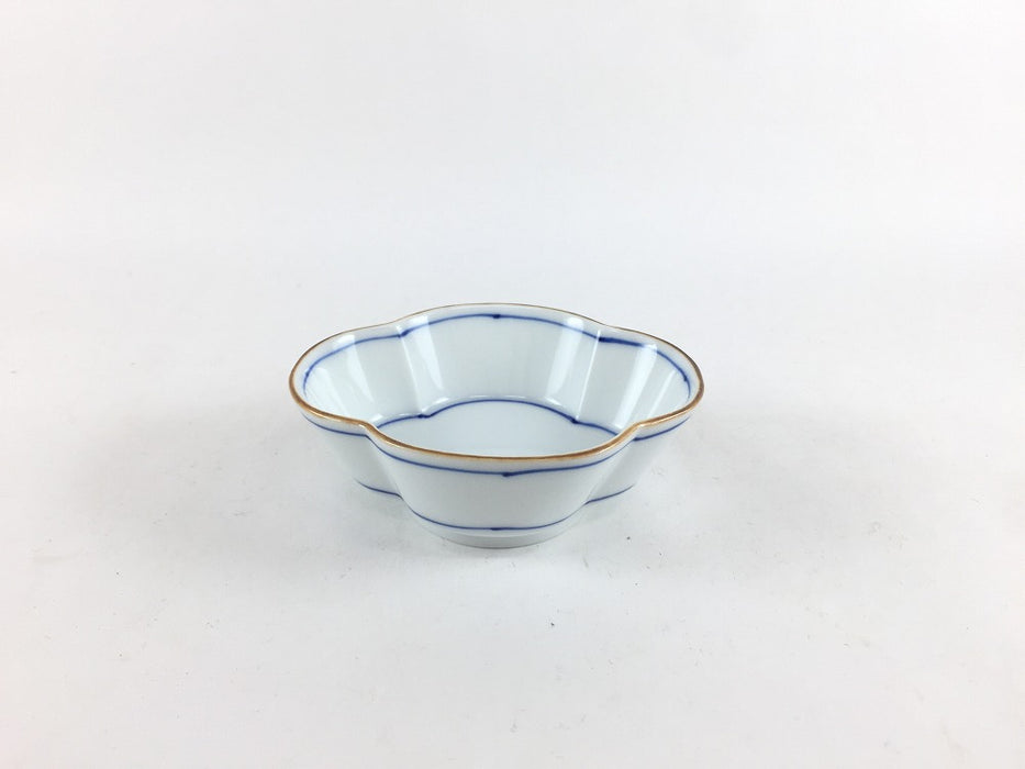木甲高台小付　渕サビ(ゴス線/赤ゴス線)　8cm　有田焼