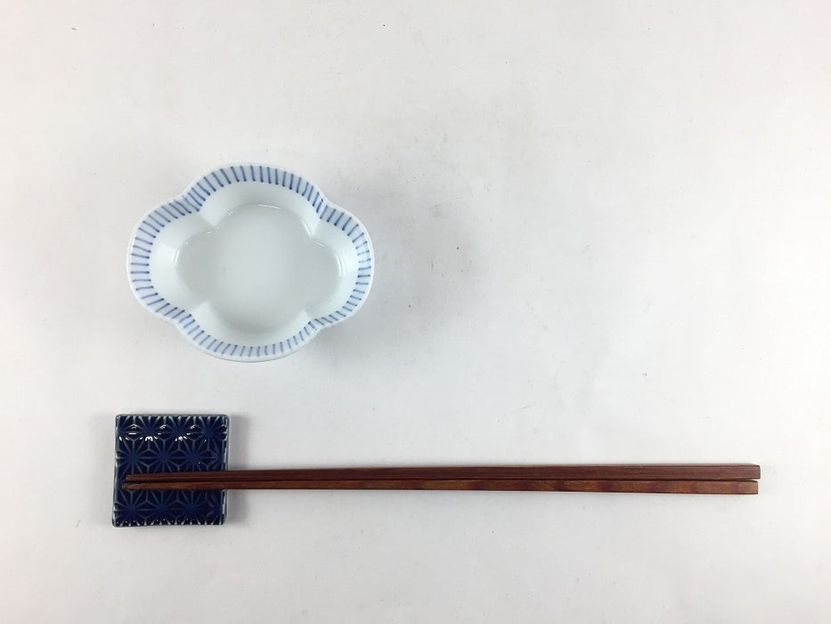 木甲高台小付　十草(ゴス/赤ゴス)　8cm　有田焼(j.R)