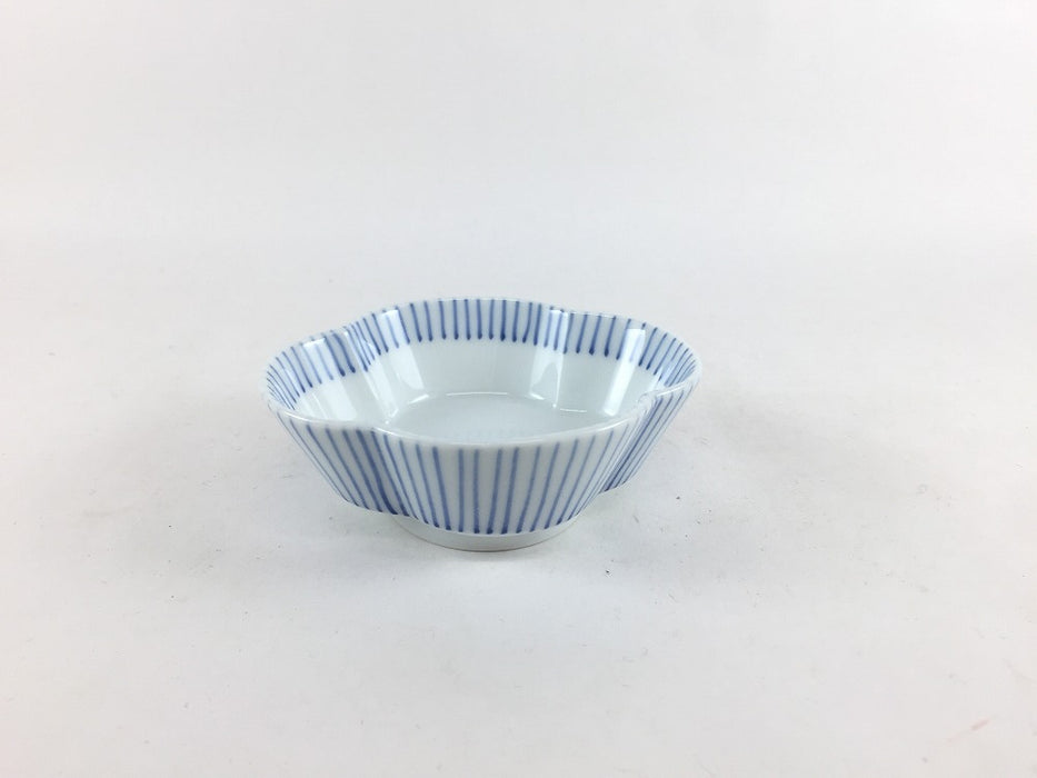 木甲高台小付　十草(ゴス/赤ゴス)　8cm　有田焼(j.R)