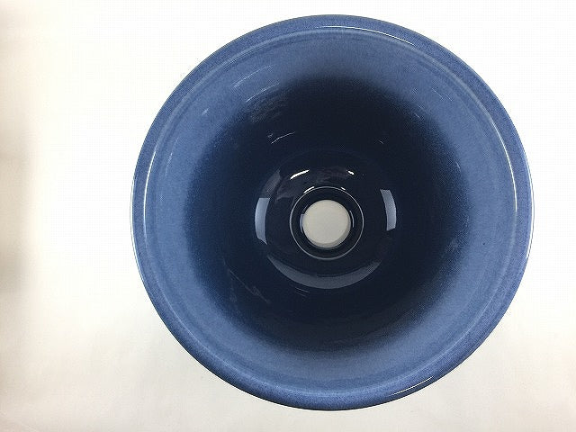 【SALE】有田焼 25cm手洗鉢.瑠璃白吹 【訳あり】【金具別】(j.R)