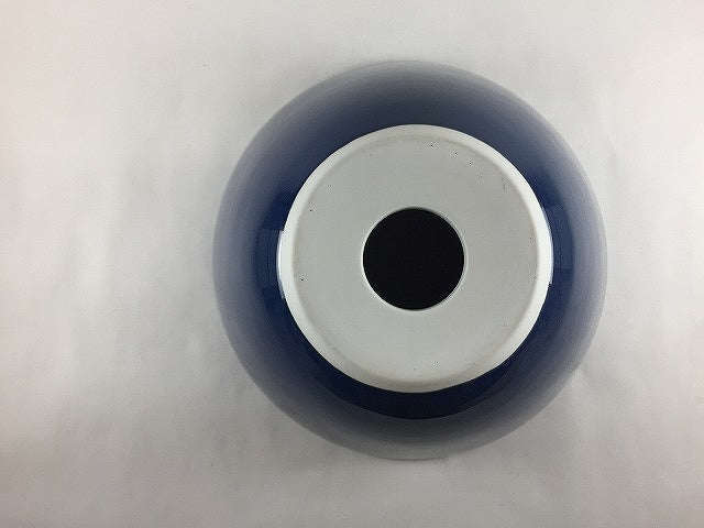 【SALE】有田焼 25cm手洗鉢.瑠璃白吹 【訳あり】【金具別】(j.R)