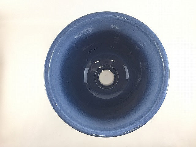 【SALE】有田焼 25cm手洗鉢.瑠璃白吹 【訳あり】【金具別】(j.R)