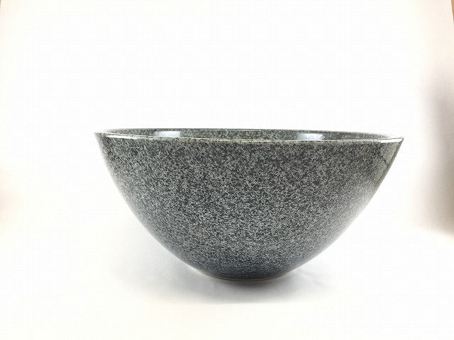 【SALE】有田焼 32cm手洗鉢.黒呉須吹【訳あり】【金具別】(j.R)