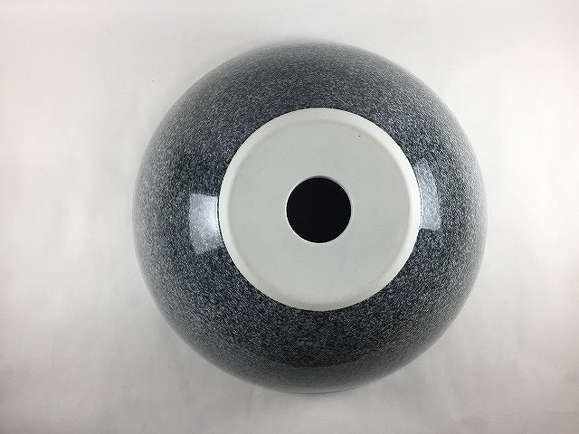 【SALE】有田焼 32cm手洗鉢.黒呉須吹【訳あり】【金具別】(j.R)