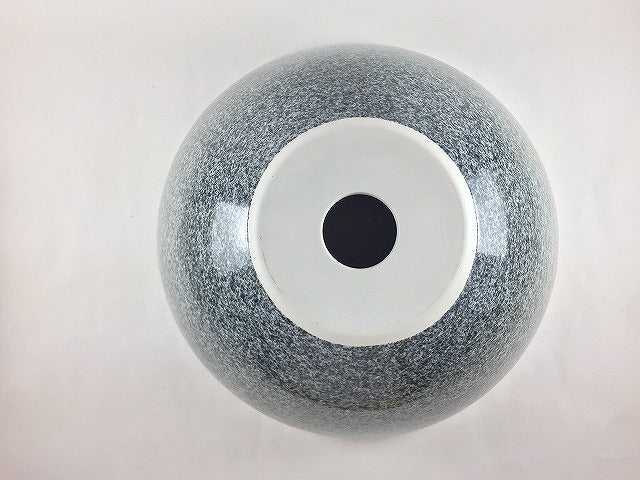 【SALE】有田焼 32cm手洗鉢.黒呉須吹【訳あり】【金具別】(j.R)