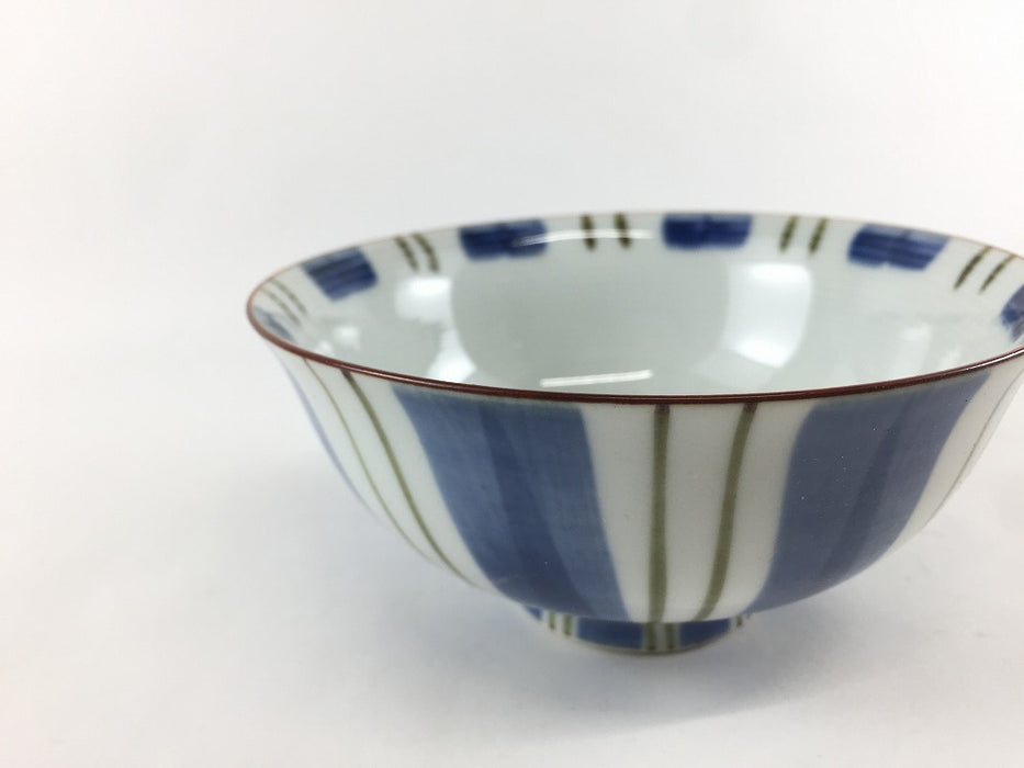 【SALE】麦ワラ手茶付　赤/青　12cm　肥前有田焼(吉田焼)【訳あり】