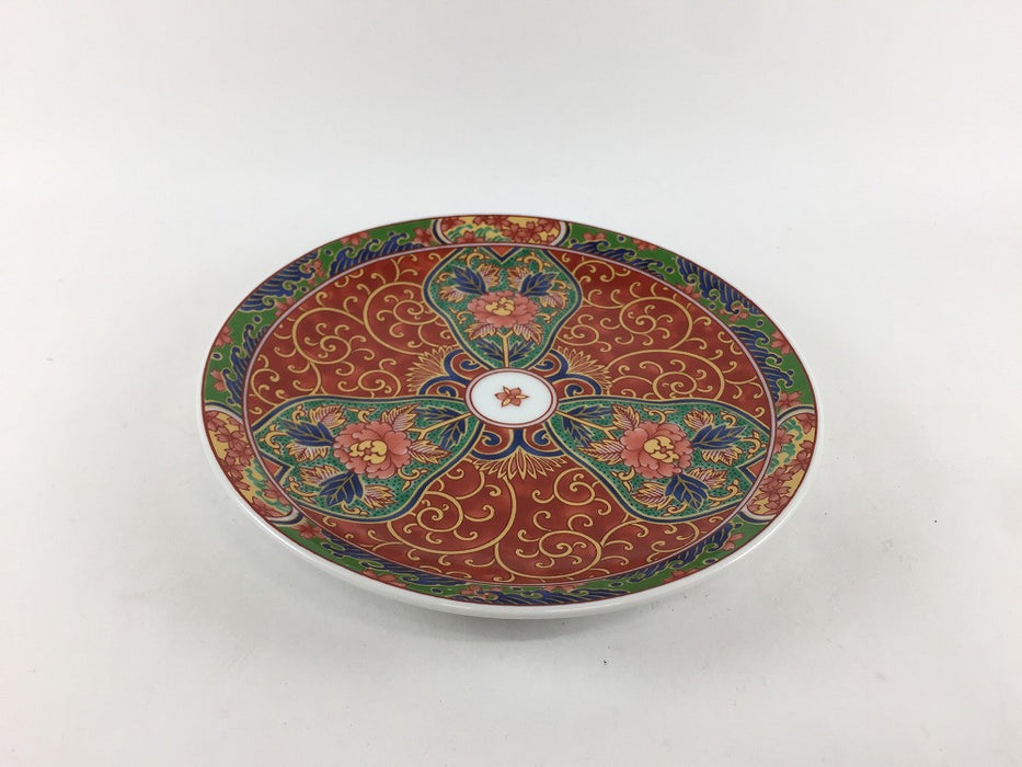 【SALE】15cm古伊万里皿　間取文　肥前有田焼【訳あり】