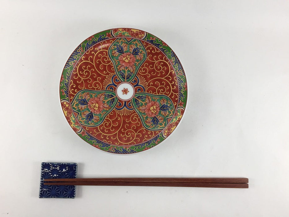 【SALE】15cm古伊万里皿　間取文　肥前有田焼【訳あり】