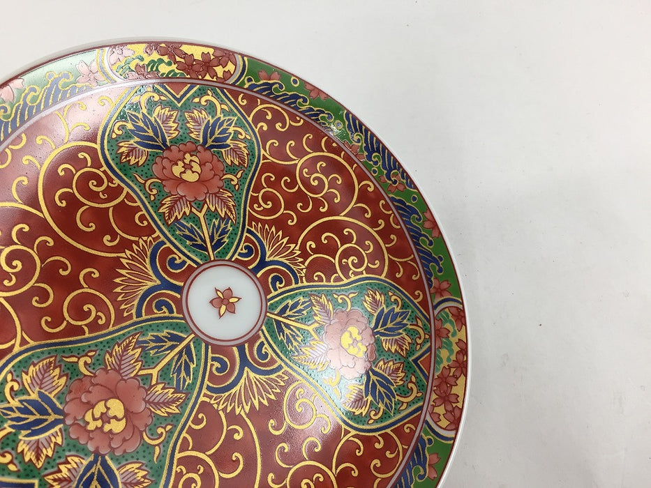 【SALE】15cm古伊万里皿　間取文　肥前有田焼【訳あり】