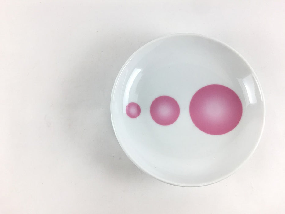 【SALE】3.5寸皿　ビーンズ(緑/ピンク/赤/黒/水色)　12cm　有田焼【訳あり】