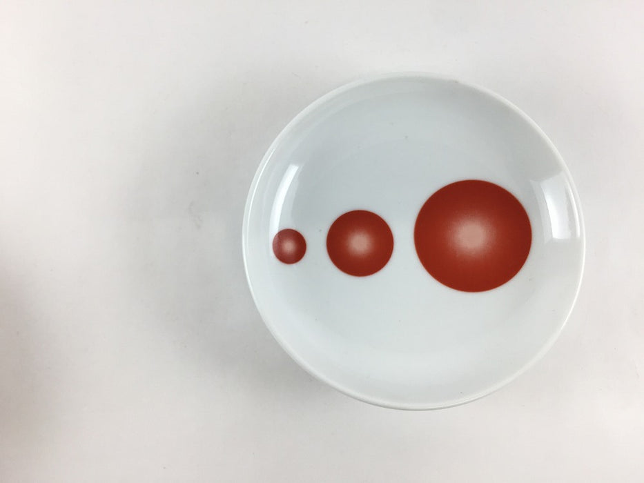 【SALE】3.5寸皿　ビーンズ(緑/ピンク/赤/黒/水色)　12cm　有田焼【訳あり】