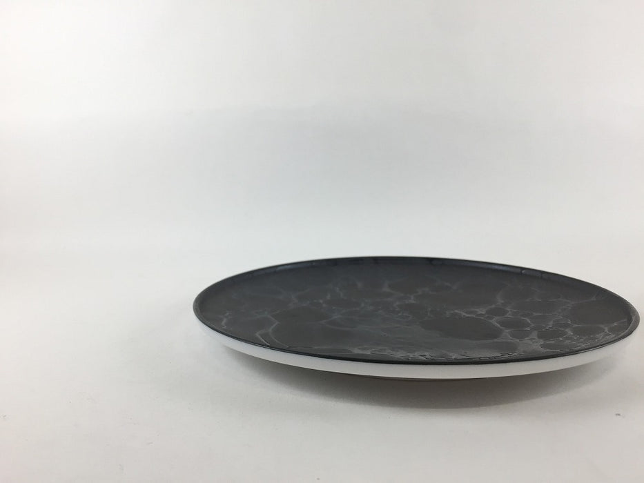【SALE】志野泡黒吹　frame16cmプレート　有田焼【訳あり】