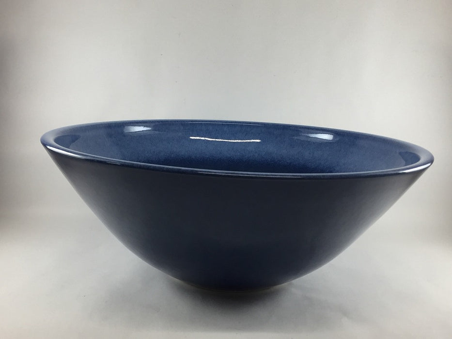 【SALE】40cm手洗鉢.瑠璃/白吹【金具別】【訳あり】(j.R)