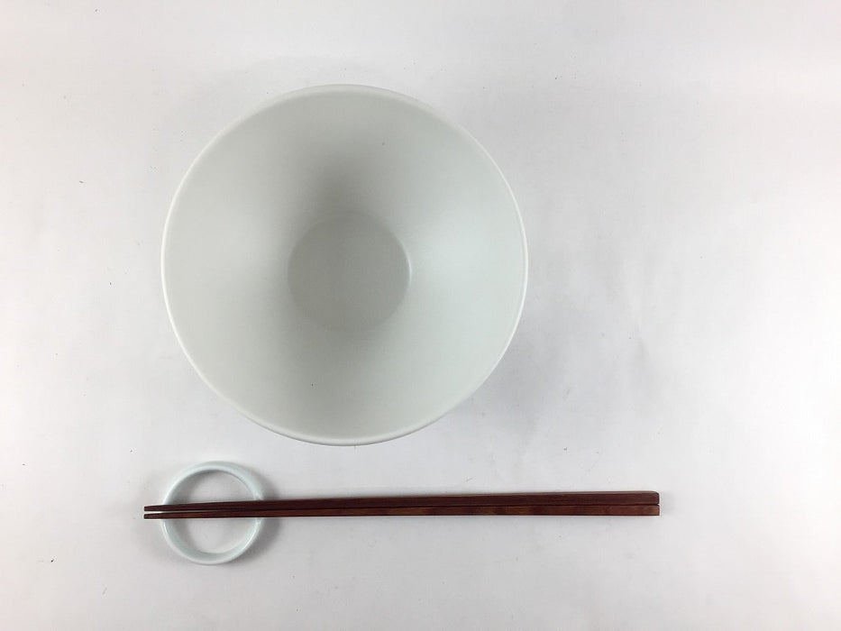 140ボウル　ミスト白　14cm　有田焼(j.R)