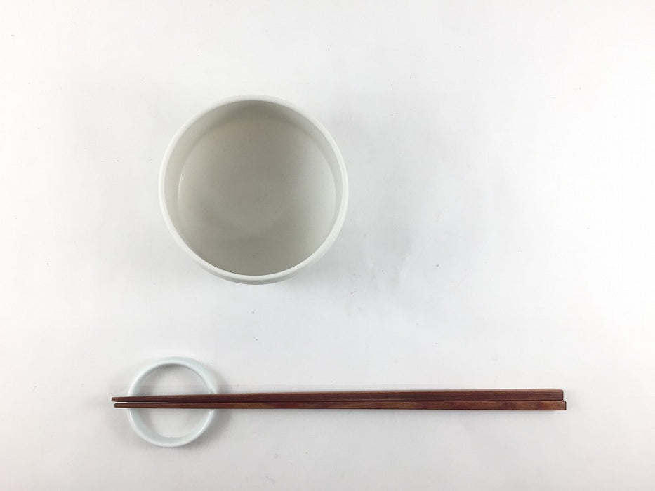 8.5cm台形ボウル　ミスト白　有田焼 (j.R)