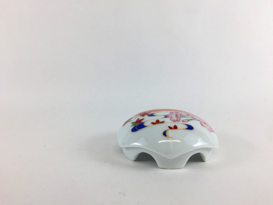 排水口カバー　アンブレラ(青富士/赤富士)　箱付　有田焼　(j.R)