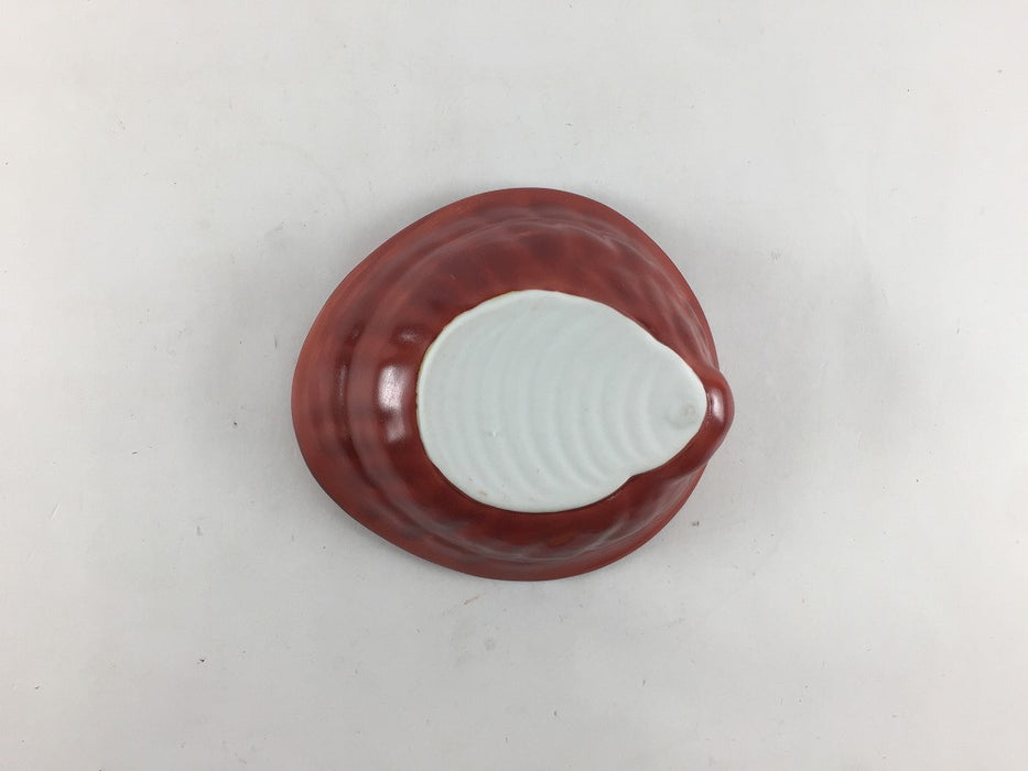 【SALE】85貝豆鉢　赤巻カニ　8.5cm　有田焼【訳あり】