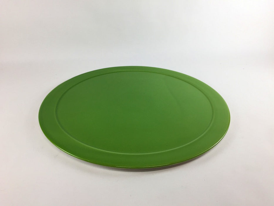 26cmフラットプレート　(レッド/オレンジ/ヒスイ/イエロー)　波佐見焼　(j.R)