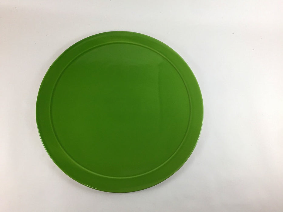 26cmフラットプレート　(レッド/オレンジ/ヒスイ/イエロー)　波佐見焼　(j.R)