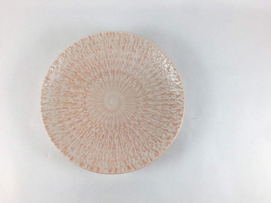 さざなみ　5寸皿　(レッド/ピンク/グリーン/ブルー/ベージュ)　15.5cm　波佐見焼 (j.R)