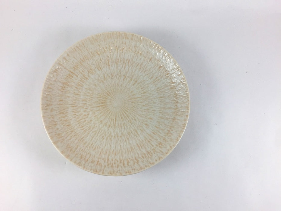 さざなみ　5寸皿　(レッド/ピンク/グリーン/ブルー/ベージュ)　15.5cm　波佐見焼 (j.R)