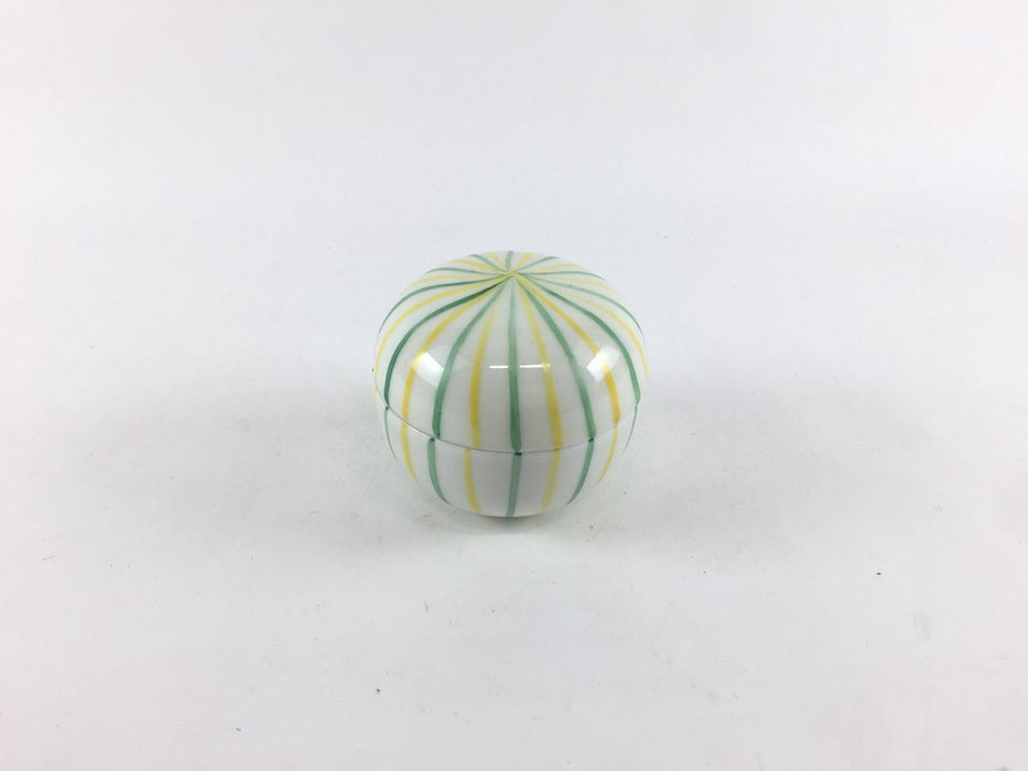 【SALE】52丸珍味　クリーム二色十草　5cm　有田焼【訳あり】