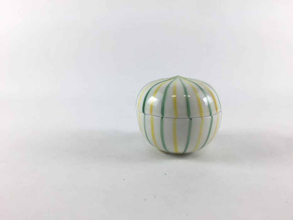 【SALE】52丸珍味　クリーム二色十草　5cm　有田焼【訳あり】