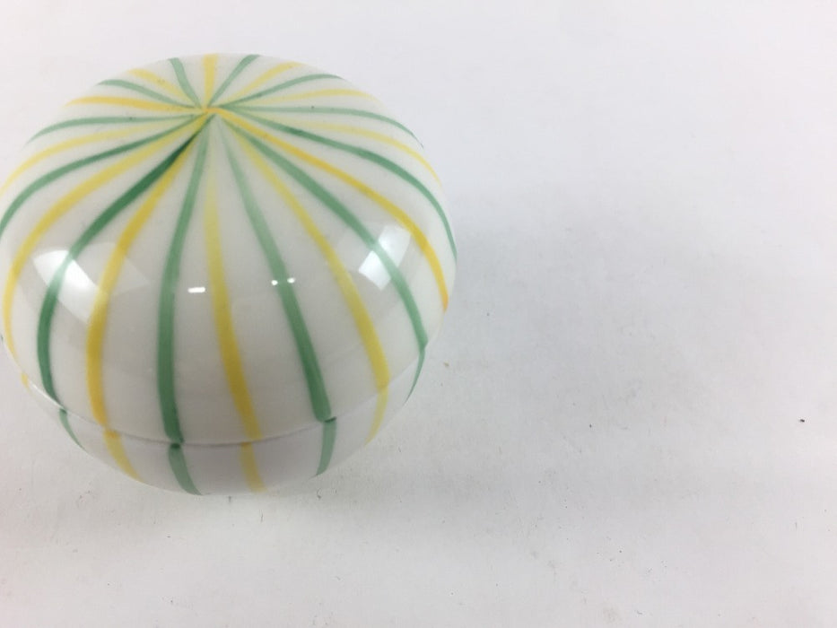 【SALE】52丸珍味　クリーム二色十草　5cm　有田焼【訳あり】