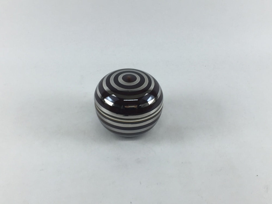 【SALE】52丸珍味　アメ銀駒帯　5cm　有田焼【訳あり】